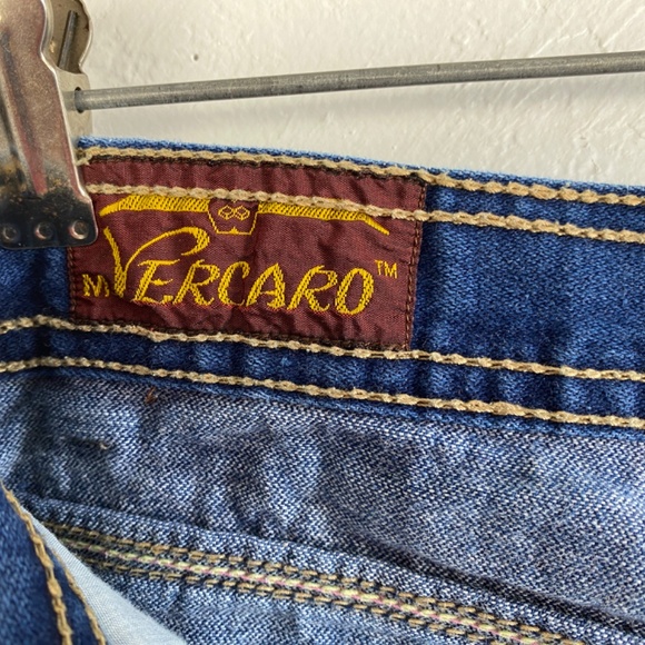 M Vercaro Womens Jeans 30" x 31" High Waist Deep Pockets Western Straight Legs - Picture 10 of 12